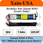 4-wires 36v 7800mah Rechargeable Battery Replacement For Xiaomi M365 Scooter