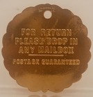 The Carlyle Hotel Madison Ave At 76th St  New York Room Key Fob F  G  Clover Co 