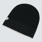 Oakley Black Beanie Reversible Y2k Cap Hat Skull Cap Ellipse Black   White