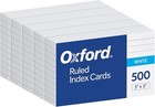Index Cards 500 Pack 3x5 Index Cards Blank On Both Sides White 5 Packs