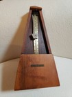 Vintage Seth Thomas Metronome De Maelzel Classic Wood   works   