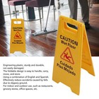Trip Hazard Floor Sign  Standing Also Wet Paint Snow ice Men At Work Yellow