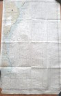 Vtg Noaa Marine Navigational Chart Lot 2 Cape May Hatteras Nautical Map 33x52 