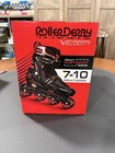 Roller Derby Velocity Inline Skates Size 7-10 Black Red Adjustable Adult