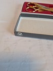 Gold Filled Scissors  Vintage Italian Scissors  Sewing Tool  Inox Scissors