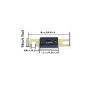 Anl Gold Plated Fuse 150 Amp 2 Pack 150a