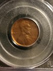 1966 Lincoln Pcgs Mint Error Ms 63 Rb -late Stage Struck Thru