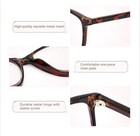 Madison Avenue Women   s Square Tr90 Blue Light Readers  3 0 Tortoise
