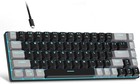 Portable 60  Mechanical Gaming Keyboard  Mk-box Led Backlit Compact 68 Keys M   
