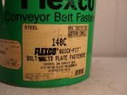 Genuine Flexco 140c Pail Of 100   Style 140 Quick Fit Bolt Solid Plate Fasteners