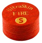 3-pack Ultraskin Fire Red Ultra Skin Billiard Pool Cue Tips  soft  - 14mm
