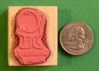 Something s Missing  -  Teacher s Wood Mounted Rubber Stamp