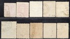 Argentina 1888 90 Stamp Sc    57 61  63  64a And 65 7 Used