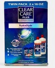 Clear Care Plus Contact Lens Cleaning   Disinfecting Solution  16 Fl Oz - 2 Pack