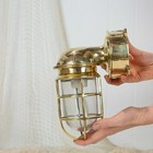 Nautical Ship Marine Solid Brass Passageway Bulkhead Light Junction Box 2pcs