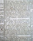 Very 1st Rarest Yankee Publication In Fall Of Richmond 1865 Civil War Newspaper