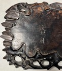 Antique 19th Century Asian Chinese Japanese Carved Hard Wood Stand Base