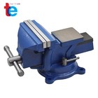 6 Inch Mechanic Bench Vise Table Top Clamp Press Locking Swivel Base Heavy Duty