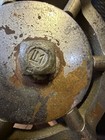 Antique Nautical Ship Wheel Mounted Helm     Marine Wheel     12   