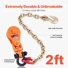 2t Snatch Block Pulley System For 3 8  Rope Towing Recovery On Truck Rollback