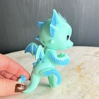 Wowwee Fingerlings Noa Interactive Baby Dragon Green Blue Glitter Toy 3582 Works
