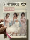 Vintage Women   s Dress Sewing Patterns Sz 12  14  16 Mixed Lot Of 6 80s  90s Nos