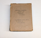 1938   1943 British Scout Training Notebooks Handwritten L  Riddick Sedgefield Uk