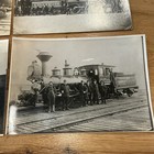 Vintage Steam Locomotive Railroad Photographs Lot Train Engine Railway Photos