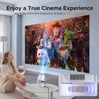 Mini Projector With Wifi And Bluetooth 4k Support Portable Movie Projector