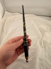 Vintage Wahl Eversharp 14k Flexible Nib Desk Fountain Pen Black Gold Marble