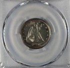 1875 S Seated Liberty Silver Twenty Cents Pcgs Unc Detail