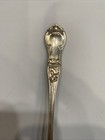 Large Sterling Silver Pesa Mexico  7    Fork With Flowers 59 9 Gms