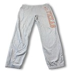Nike University Of Texas Longhorns Gray Retro Sweatpants Mens Sz L Distressed
