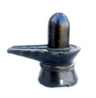 Antique Old Rare Hand Crafted Hindu Religious God Shiv Linga Holy Figure Statue