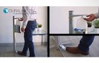 New  Pedal Activated Hand Sanitizer Station Stand 1 Gallon   Aerocleanse 