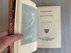 Antique Leather Book Noah Webster American Men Of Letters By Horace Scudder 1889