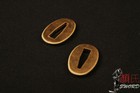 Brass Seppa Spacer Pad 2 Pieces For Samurai Sword Japanese Katana Wakizashi