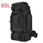 80l 100l Outdoor Hiking Military Tactical Backpack Camping Rucksack Trekking Bag