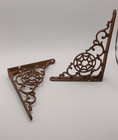 Antique Victorian Cast Iron Corbel Set Shelf Bracket 2 Salvage Architectural