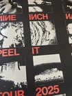Nine Inch Nails Poster Peel It Back Tour 2025 Nin Trent Reznor Tampa 18x24