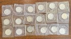 Lot Of  18  Eigheen 1962 P Washington Quarters    90  Silver Gem Proof 