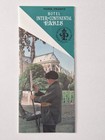 Hotel Intercontinental Paris Brochure And Matchbook-vintage