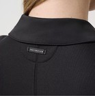 Travismathew Women s Moveknit Black Rib Sleeveless Full Zip Polo Size Xl