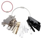 29pcs Universal Dispenser Key Set For Paper Towel  Toilet Paper   Soap Dispenser