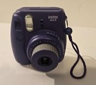 Fuji Instax Mini 8 Fujifilm Instant Film Camera Purple W  Manual   Strap
