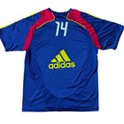 Adidas Real Salt Lake Mls Soccer Jersey Blue Red Mens Large Xango  14 Climacool