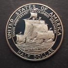 1992  S  Columbus   Proof  Commemorative Clad Half Dollar      Cc273