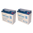 Power-sonic 12v 18ah Rbc7 Ups Replacement Battery Kit For Apc Sua1500x93 - 2 Pac