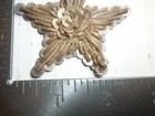 Original Civil War Embroidered Silver Star-1864 Schuyler Hartley Graham Catalog