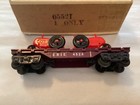 Nice Scarce Marx Postwar 05521 4528 Erie Flat Car W  Tractors Nos White Letters